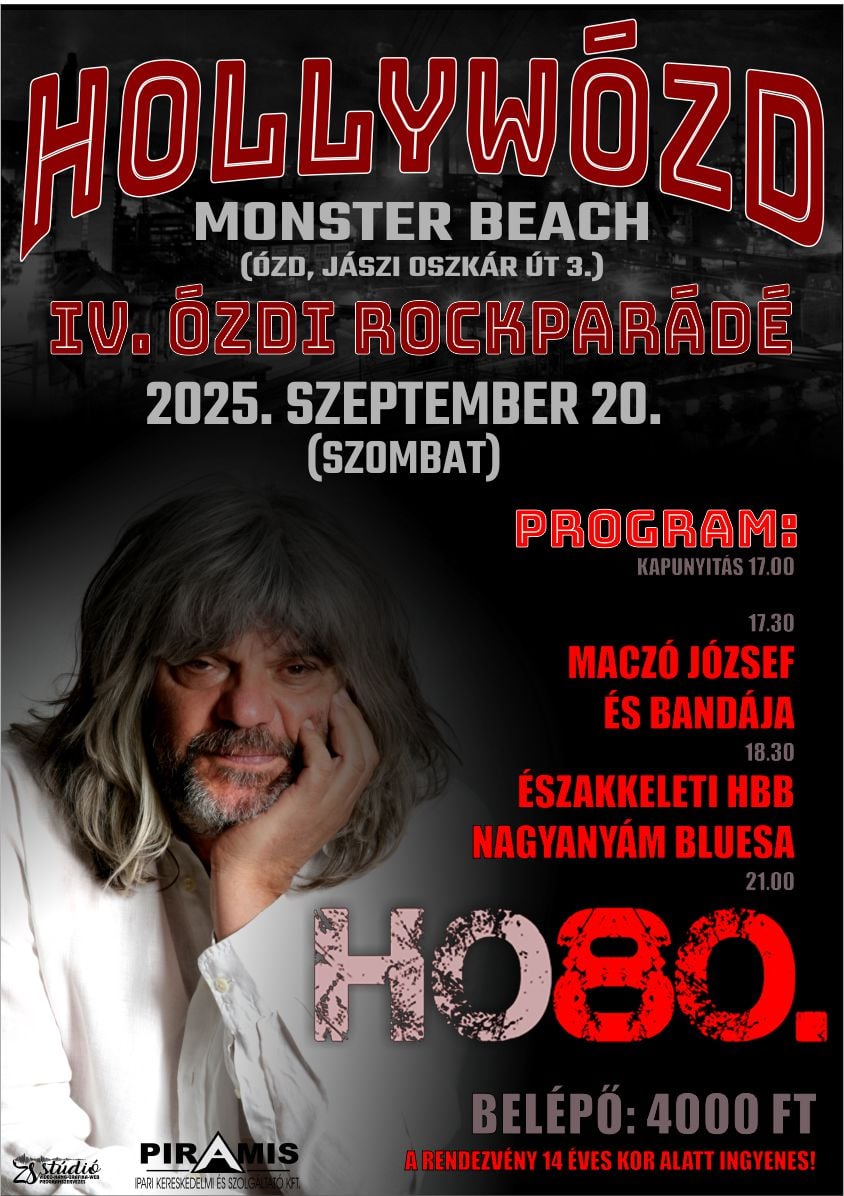 HOBO 80 2025 Plakát közös